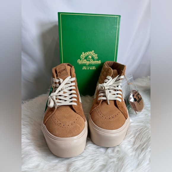 Vans Vault Sk8-Hi Reissue Platform LX Joe Freshgoods Chocolate Valley Resort NIB - Picture 5 of 8